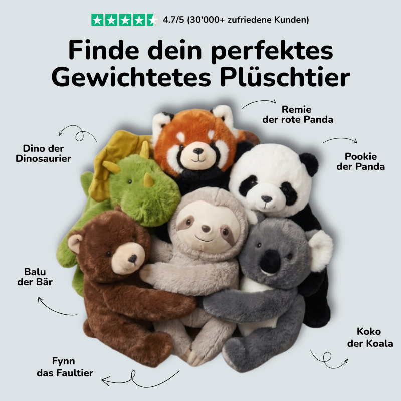 CalmBuddy™ – Das Antistress-Kuscheltier, das dich umarmt